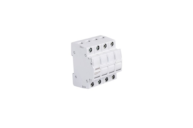 SSY Series 10*38 mm Cylindrical Fuse holders 3P + N